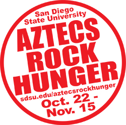 aztecs rock hunger 2015 October 22 - November 15