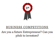 Business Competitions: are you a future entrepreneur? Can you pitch to investors?