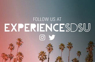 Follow ExperienceSDSU on instagram and Twitter