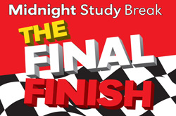 Midnight Study Break - The Final Finish