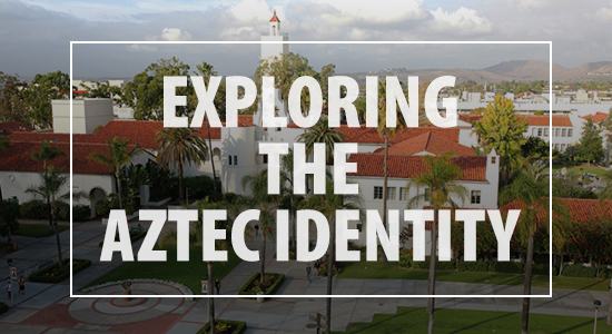 hepner hall aerial view - Exploring the Aztec identity