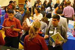 large group of people attending the lessons from abroad conference