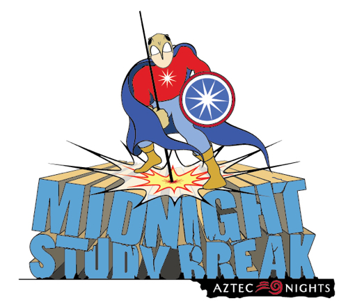 Midnight Study Break May 2013  (Aztec Nights) - Superhero