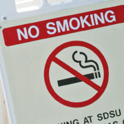 No Smoking sign