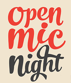 open mic night