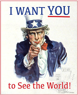 Uncle Sam - I Want YOU to See the World