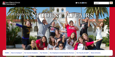 Student Affairs home page