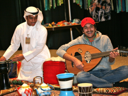 middle eastern students at sdsu peace village 2016