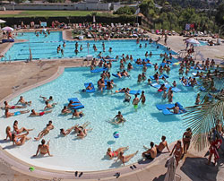 students at the Aquaplex