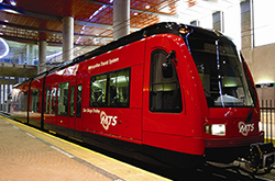 MTS Trolley in SDSU tunnel